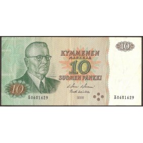 FINLAND 10 Markkaa 1980