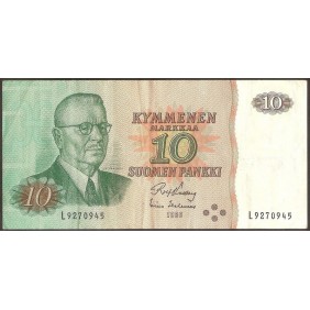 FINLAND 10 Markkaa 1980