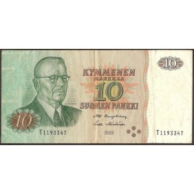 FINLAND 10 Markkaa 1980
