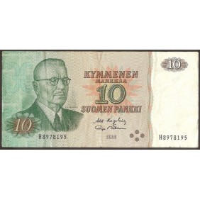 FINLAND 10 Markkaa 1980