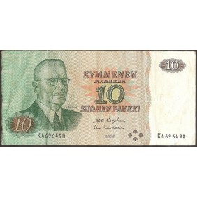 FINLAND 10 Markkaa 1980