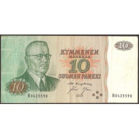 FINLAND 10 Markkaa 1980