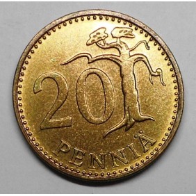 FINLAND 20 Pennia 1963