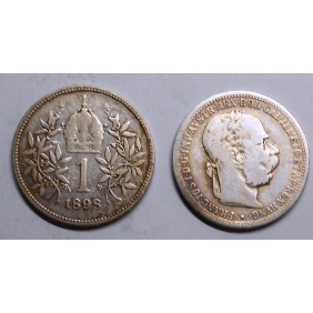 AUSTRIA 1 Corona 1898 AG