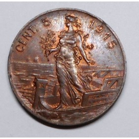 5 Centesimi 1915