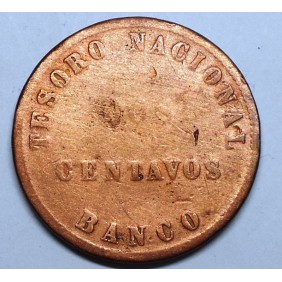 ARGENTINA 2 Centavos 1844 rare