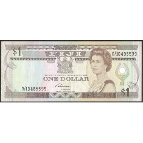 FIJI 1 Dollar 1987