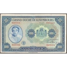 LUXEMBOURG 100 Francs 1944