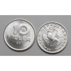 HUNGARY 10 Filler 1988