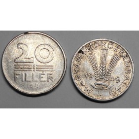 HUNGARY 20 Filler 1959