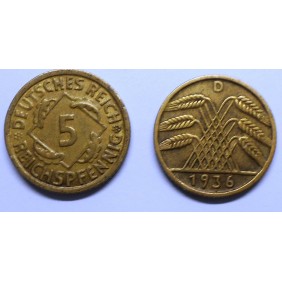 GERMANY WEIMAR REPUBLIC 5...