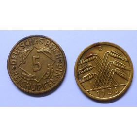 GERMANY WEIMAR REPUBLIC 5...