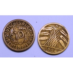 GERMANY WEIMAR REPUBLIC 10...