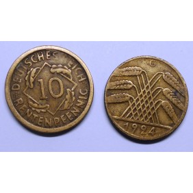 GERMANY WEIMAR REPUBLIC 10...