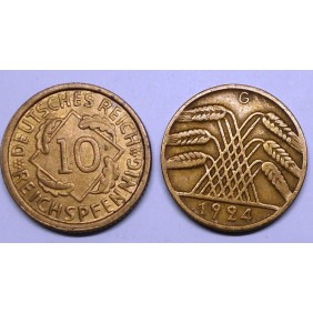 GERMANY WEIMAR REPUBLIC 10...