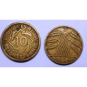 GERMANY WEIMAR REPUBLIC 10...