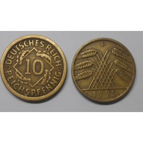 GERMANY WEIMAR REPUBLIC 10...