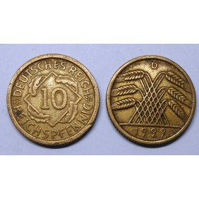 GERMANY WEIMAR REPUBLIC 10...