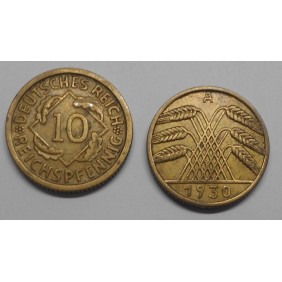 GERMANY WEIMAR REPUBLIC 10...