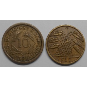 GERMANY WEIMAR REPUBLIC 10...