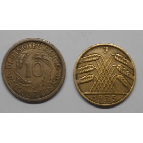 GERMANY WEIMAR REPUBLIC 10...