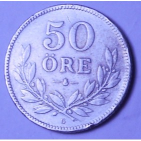 SWEDEN 50 Ore 1934 AG