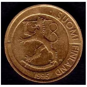 FINLAND 1 Markka 1995