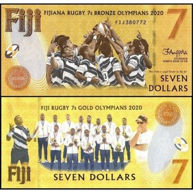 FIJI 7 Dollars 2022 Polymer...