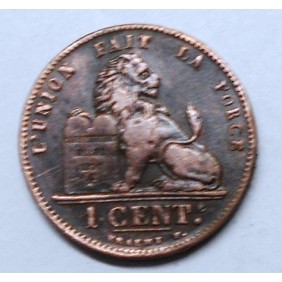 BELGIUM 1 Centime 1899 Des...