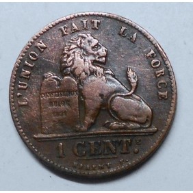 BELGIUM 1 Centime 1907 Des...