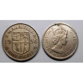 MAURITIUS 1 Rupee 1956