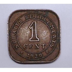 STRAITS SETTLEMENTS 1 Cent...