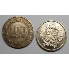 PERU 100 Soles 1982