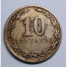 ARGENTINA 10 Centavos 1921