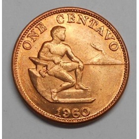 PHILIPPINES 1 Centavo 1960