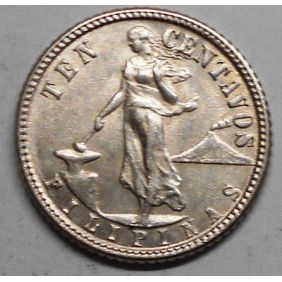 PHILIPPINES 10 Centavos...