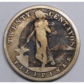 PHILIPPINES 20 Centavos...
