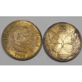 PHILIPPINES 25 Sentimos 1988