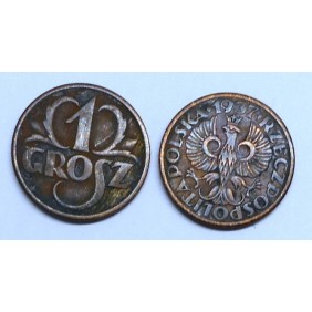 POLAND 1 Grosz 1937
