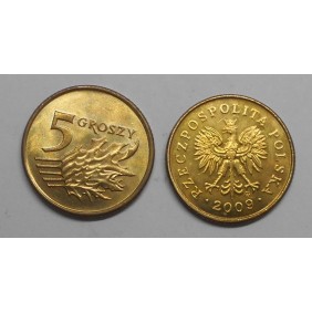 POLAND 5 Groszy 2009