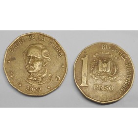 DOMINICAN REPUBLIC 1 Peso...