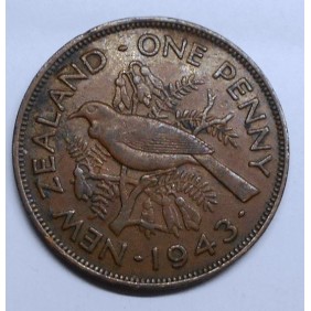 NEW ZEALAND 1 Penny 1943...