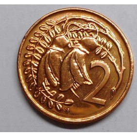 NEW ZEALAND 2 Cents 1970 Proof