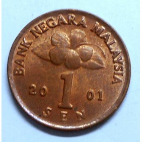 MALAYSIA 1 Sen 2001