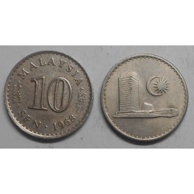 MALAYSIA 10 Sen 1968