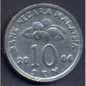 MALAYSIA 10 Sen 2004