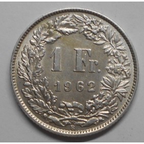 SWITZERLAND 1 Franc 1962 AG