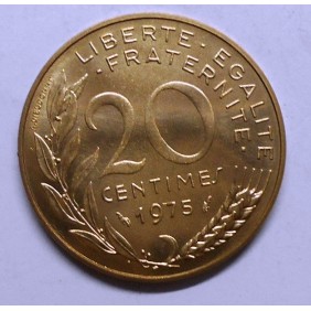FRANCE 20 Centimes 1975