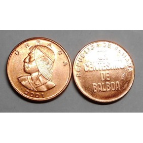 PANAMA 1 Centesimo 2001