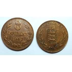 GUERNSEY 8 Doubles 1947